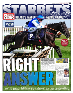 Cover of Irish Daily Star - Starbets