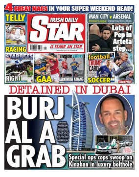 Cover of Irish Daily Star