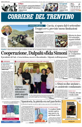 Cover of Corriere del Trentino