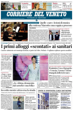 Cover of Corriere del Veneto (Venezia e Mestre)