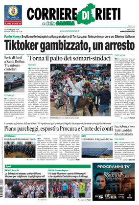 Cover of Corriere di Rieti
