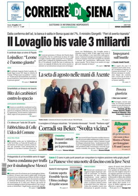 Cover of Corriere di Siena