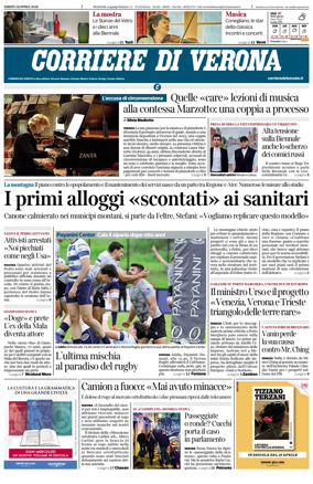 Cover of Corriere di Verona