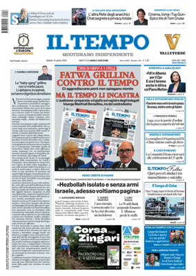 Cover of Il Tempo (Nazionale)