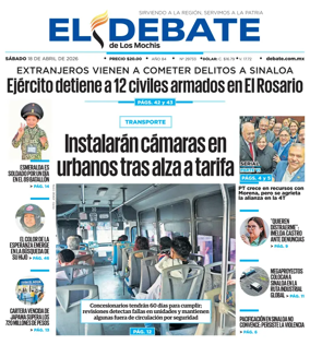 Cover of El Debate de Los Mochis