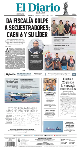 Cover of El Diario de Juarez