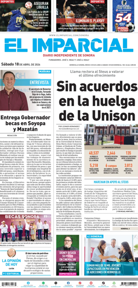 Cover of El Imparcial