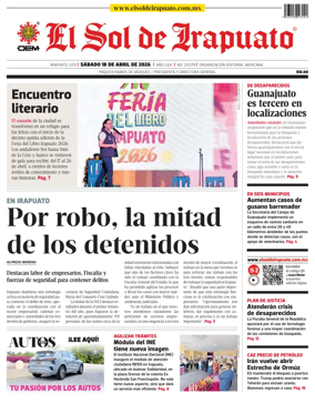 Cover of El Sol de Irapuato