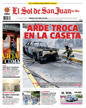 Cover of El Sol de San Juan del Rio