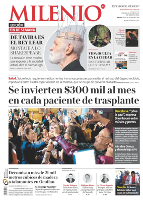Cover of Milenio Edo de Mexico
