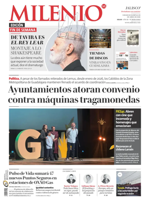 Cover of Milenio Jalisco