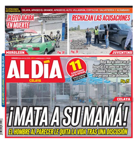 Cover of Periodico Al Dia (Celaya)