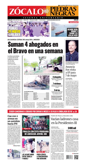 Cover of Zocalo Piedras Negras