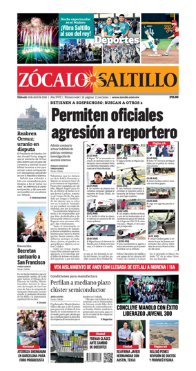 Cover of Zocalo Saltillo