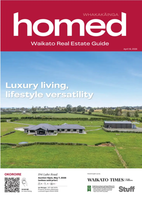Cover of Homed Waikato Region