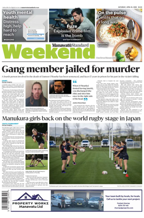 Cover of Manawatu Standard