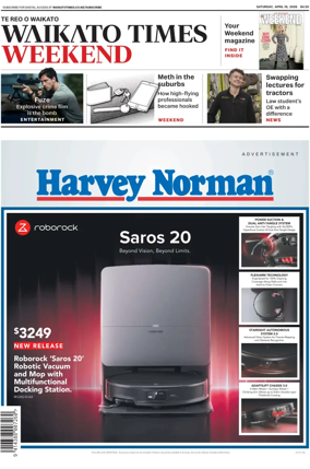 Cover of Waikato Times