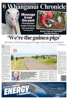 Cover of Whanganui Chronicle