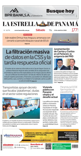 Cover of La Estrella de Panama