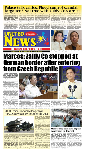 Cover of United News - English Edition