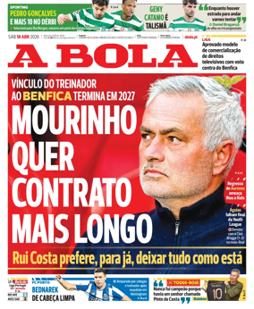 Cover of A BOLA (Portuguese)