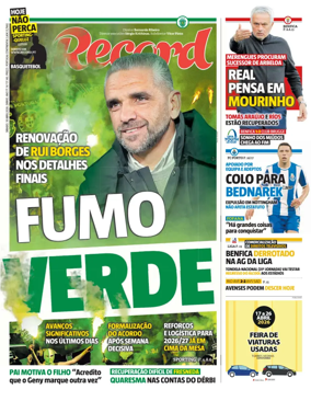Cover of Record (Portugal)