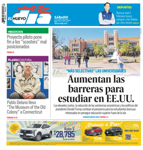 Cover of El Nuevo Dia