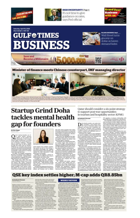 Cover of Gulf Times Business