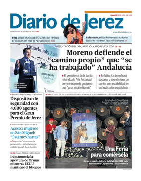 Cover of Diario de Jerez