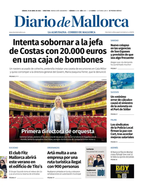 Cover of Diario de Mallorca