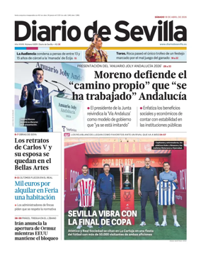 Cover of Diario de Sevilla