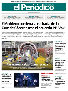 Cover of El Periodico Extremadura