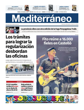 Cover of El Periodico Mediterraneo