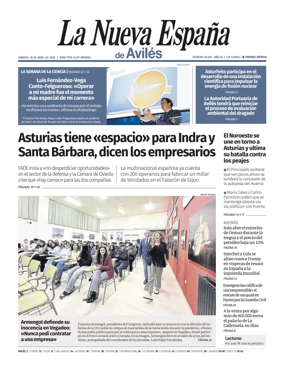 Cover of La Nueva Espana (Aviles)