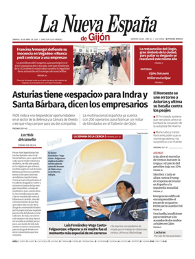 Cover of La Nueva Espana (Gijon)