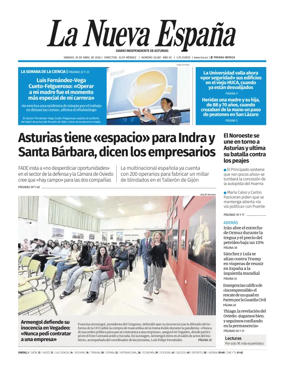 Cover of La Nueva Espana (Oviedo)