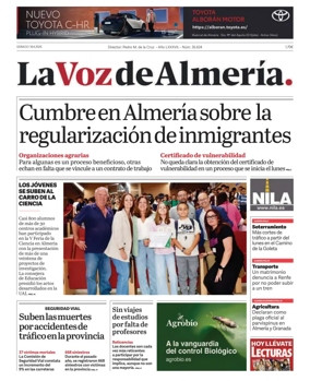 Cover of La Voz de Almeria