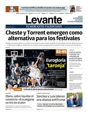 Cover of Levante EMV (Costera)