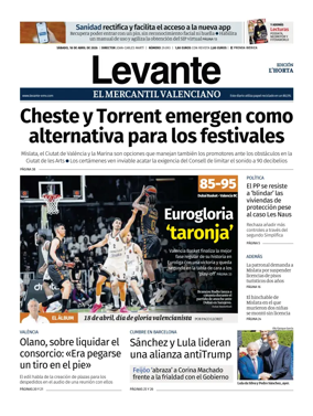 Cover of Levante EMV (Horta)