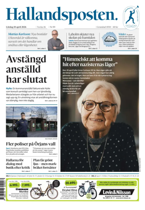 Cover of Hallandsposten