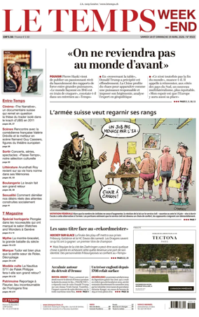 Cover of Le Temps