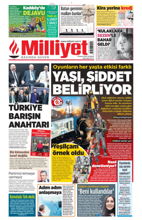 Cover of Milliyet