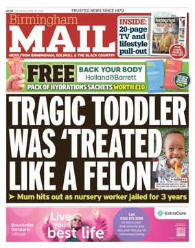 Cover of Birmingham Mail