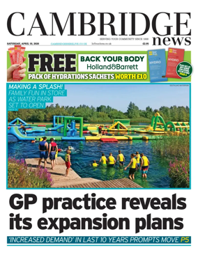 Cover of Cambridge News