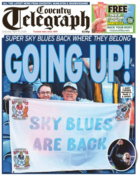 Cover of Coventry Telegraph