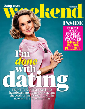 Cover of Daily Mail Weekend Magazine