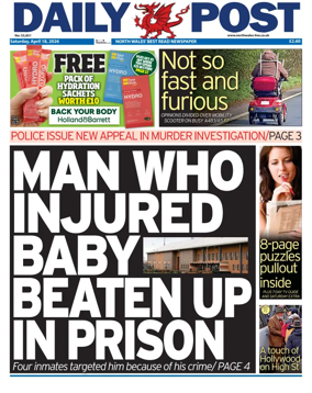 Cover of Daily Post (North Wales)