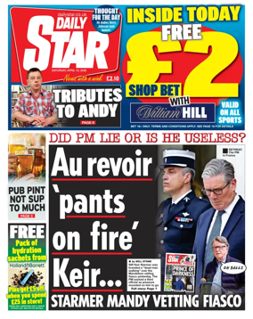 Cover of Daily Star