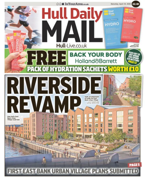 Cover of Hull Daily Mail