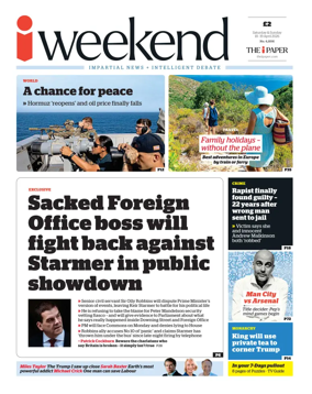 Cover of iNews Weekend